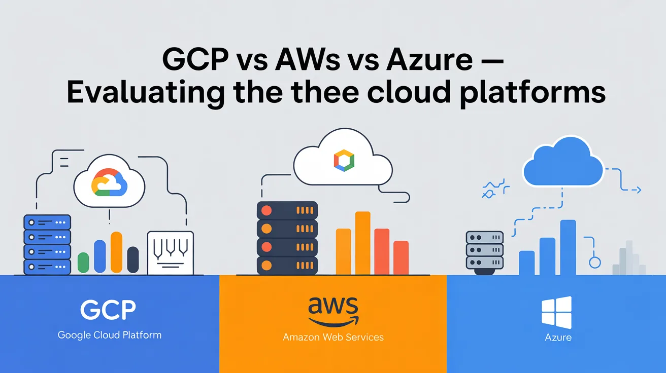 GCP vs AWS vs Azure – Evaluating the Three Big Cloud Platforms
